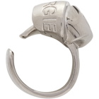MM6 Maison Margiela Silver Knot Ear Cuff