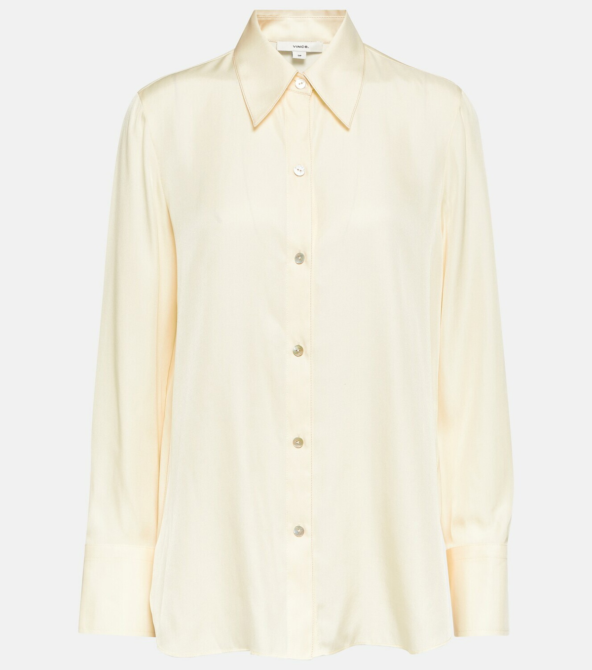 Vince Silk-blend shirt Vince