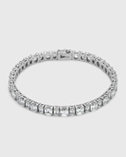Hatton Labs Puzzle Tennis Bracelet Silver Jewellery