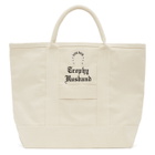 Linder Off-White Trophy Husband Tote