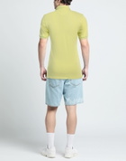 Fedeli Mens Polo shirt Lime in Green