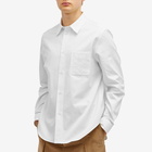 Loewe Men's Anagram Pocket Shirt in White