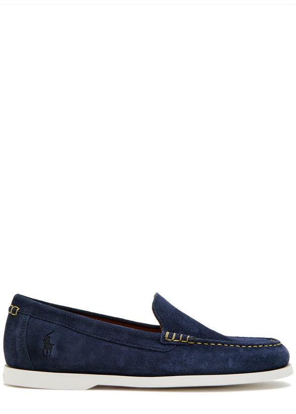 Photo: Polo Ralph Lauren Merton Suede Loafers Navy