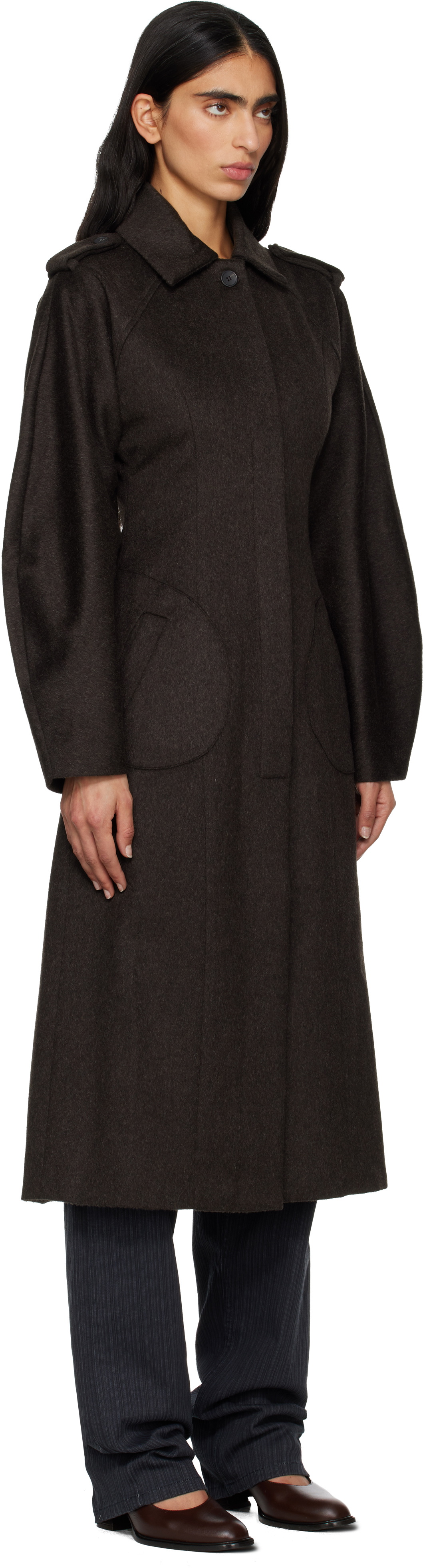 Paloma Wool Brown Isabel Coat