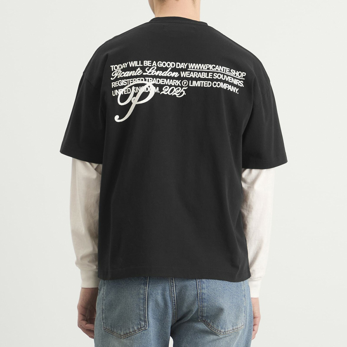 Picante Men's Gallery T-Shirt in Black