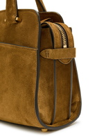 Metier Private Eye Mini Suede top Handle bag - Tan - One Size
