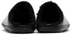 Feit Black Outdoor Wool Slipper Loafers