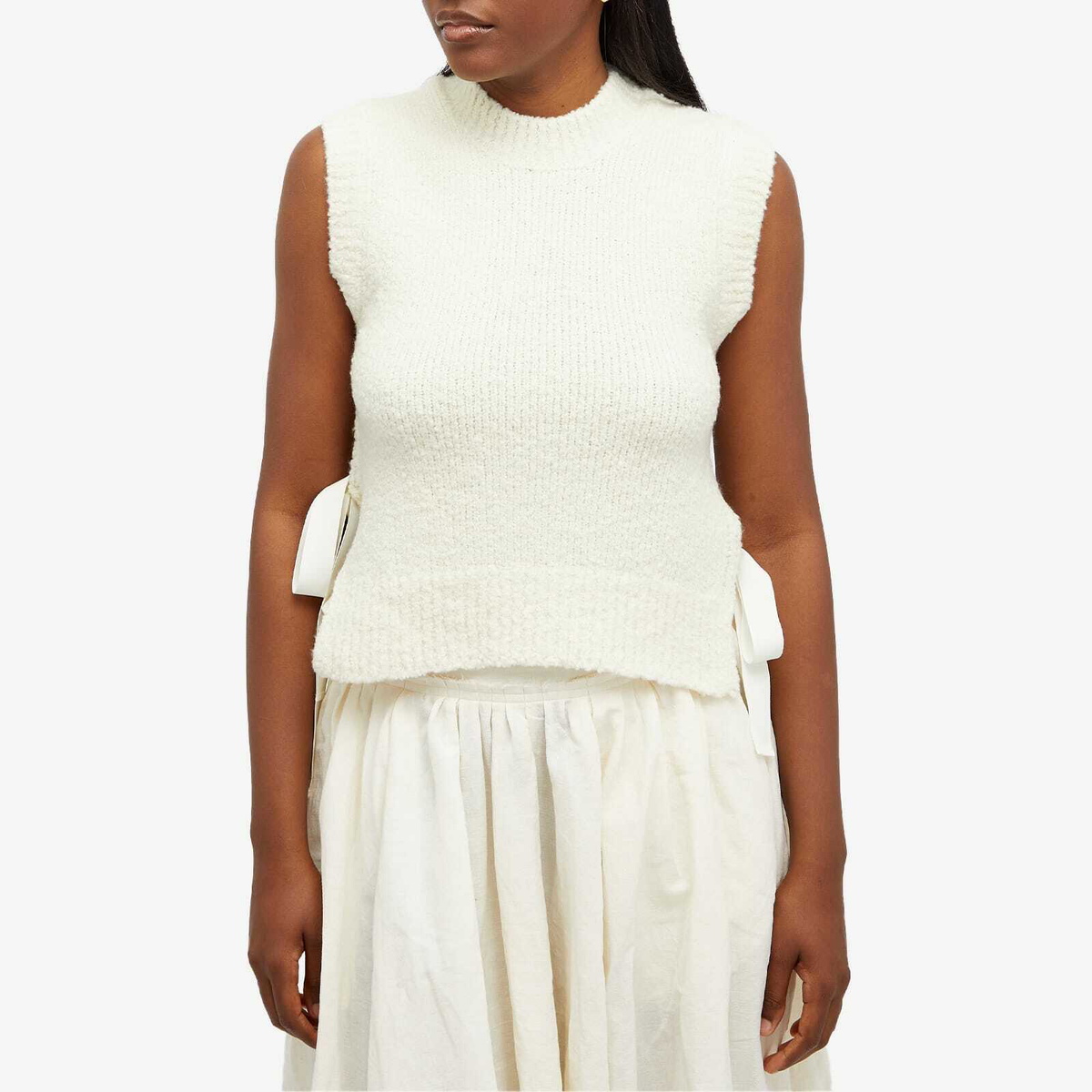 Cecilie Bahnsen Women's Owen Vest in White