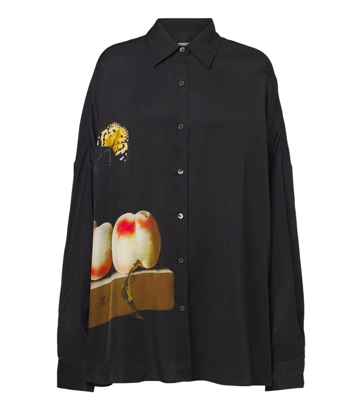 Photo: Dries Van Noten Printed shirt