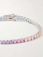 Hatton Labs - Sterling Silver Crystal Bracelet - Multi