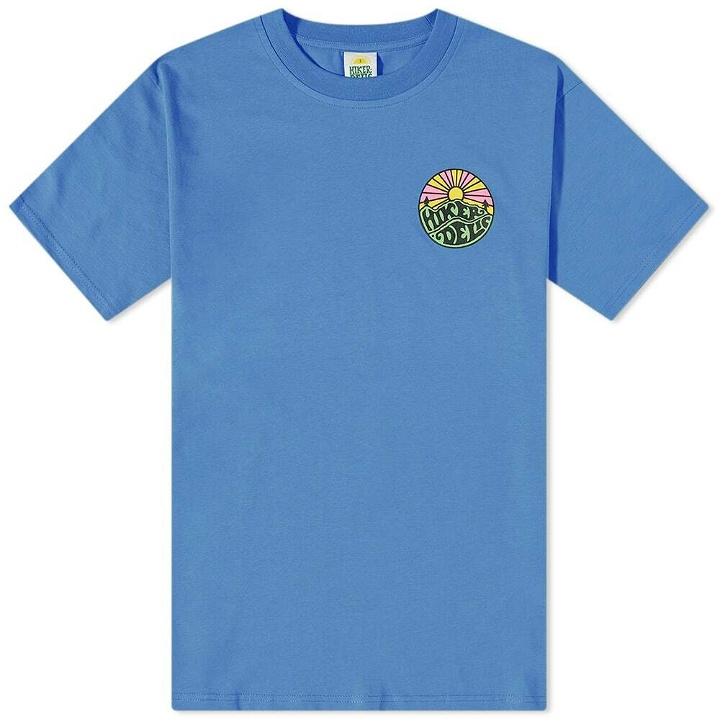 Photo: Hikerdelic Men's Original Logo T-Shirt in Indigo Blue