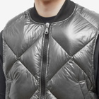 Cole Buxton Men's CB Quilted Vest in Grey