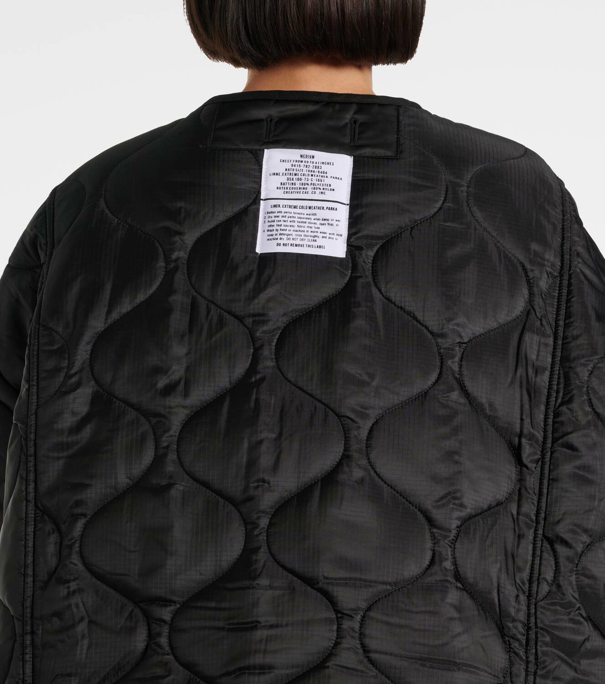 The Frankie Shop Teddy quilted jacket The Frankie Shop