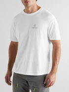 OSTRYA - Core Equi-Tee Logo-Print Cotton-Blend Jersey T-Shirt - White