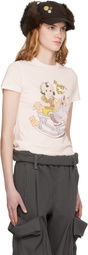 OPEN YY Off-White Rocking Baby T-shirt