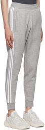 adidas Originals Gray Adicolor Classics 3-Stripes Lounge Pants