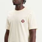 Moncler Men's Cotton Logo T-Shirt in White