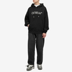 Off-White Men's Bookish Skate Popover Hoodie in Black