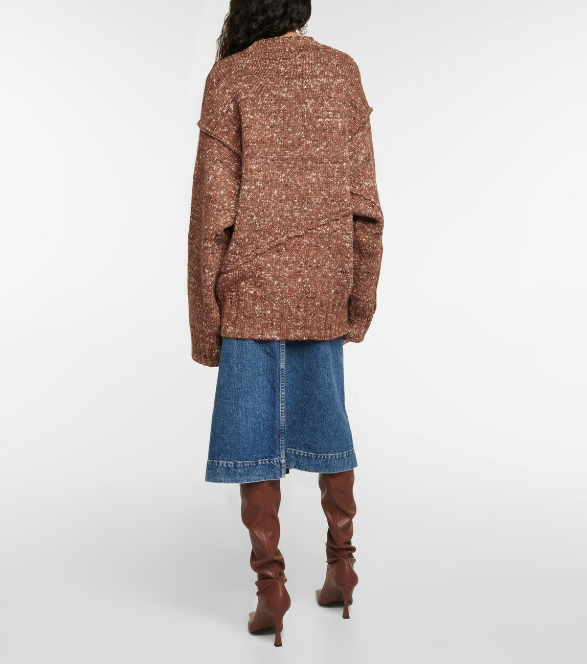 Petar Petrov Fileas oversized wool-blend knit sweater