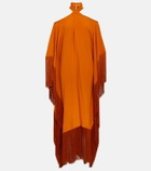 Taller Marmo Mambo tasselled kaftan maxi dress