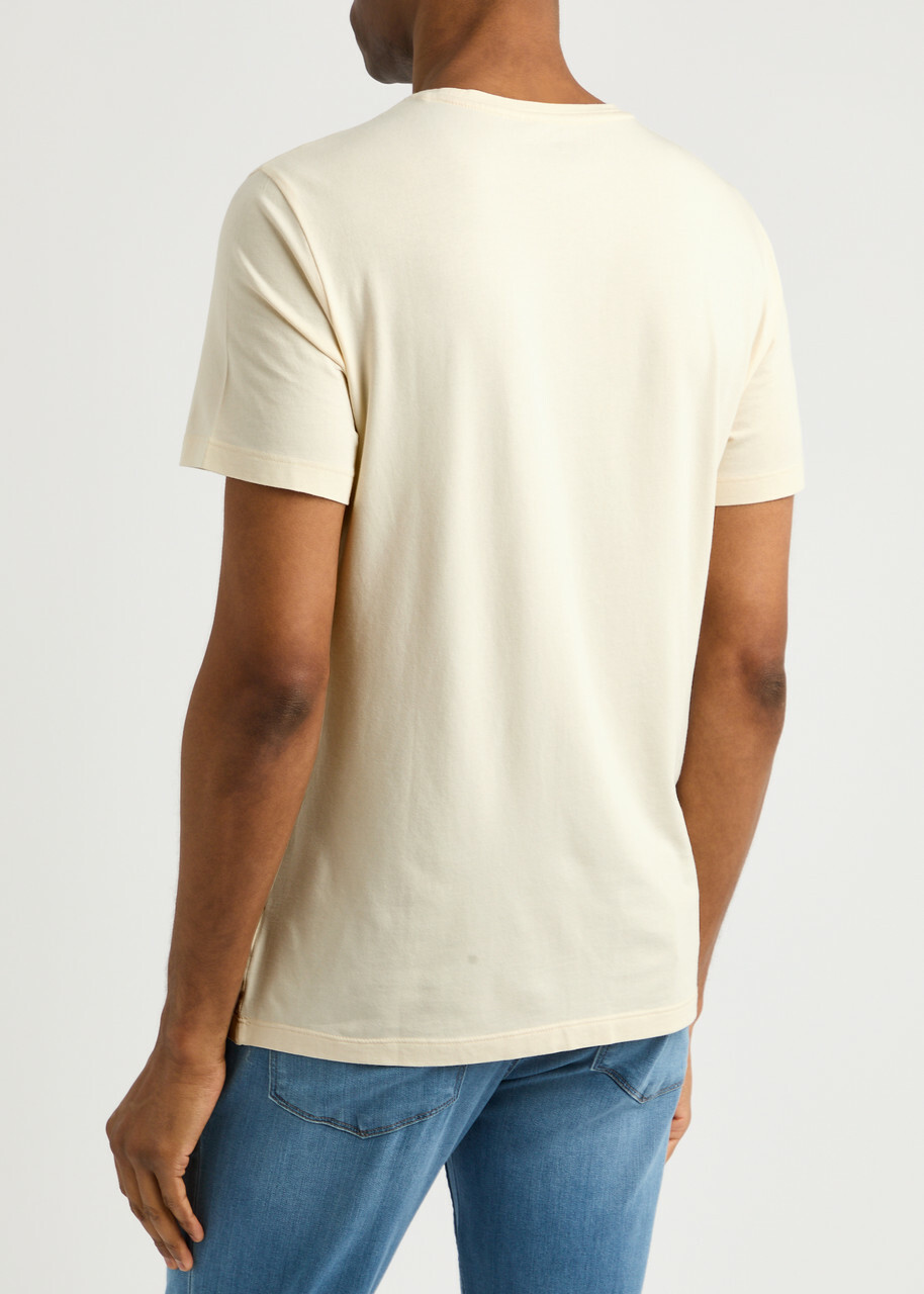 Paige Cash Stretch-jersey T-shirt Off White