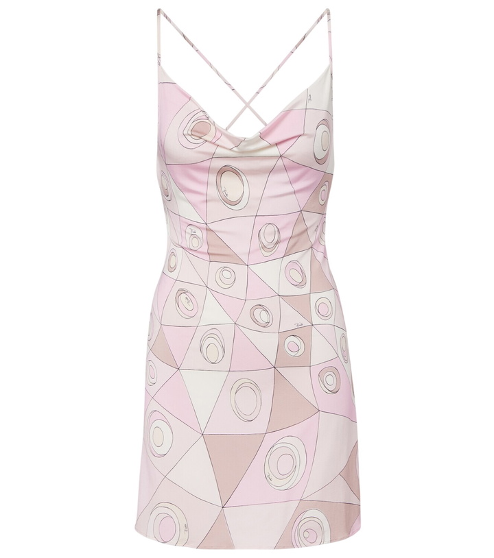 Photo: Pucci Occhi jersey minidress