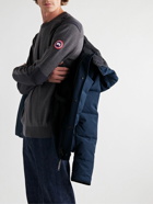 Canada Goose - Macmillan Logo-Appliquéd Quilted Shell Hooded Down Parka - Blue