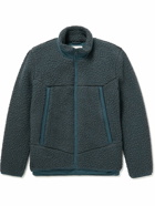 Orlebar Brown - Auster Shell-Trimmed Fleece Jacket - Blue