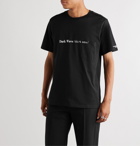 TAKAHIROMIYASHITA TheSoloist. - Printed Cotton-Jersey T-Shirt - Black