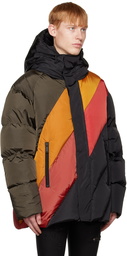 Dsquared2 Multicolor D-Quilting Down Jacket