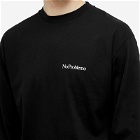 NoProblemo Men's Mini Problemo Long Sleeve T-Shirt in Black