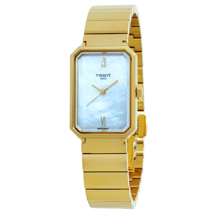 Photo: Tissot SRV Quartz White Mother of Pearl Dial Watch T160.110.33.113.00