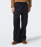 Stòffa Wool and cashmere wide-leg pants