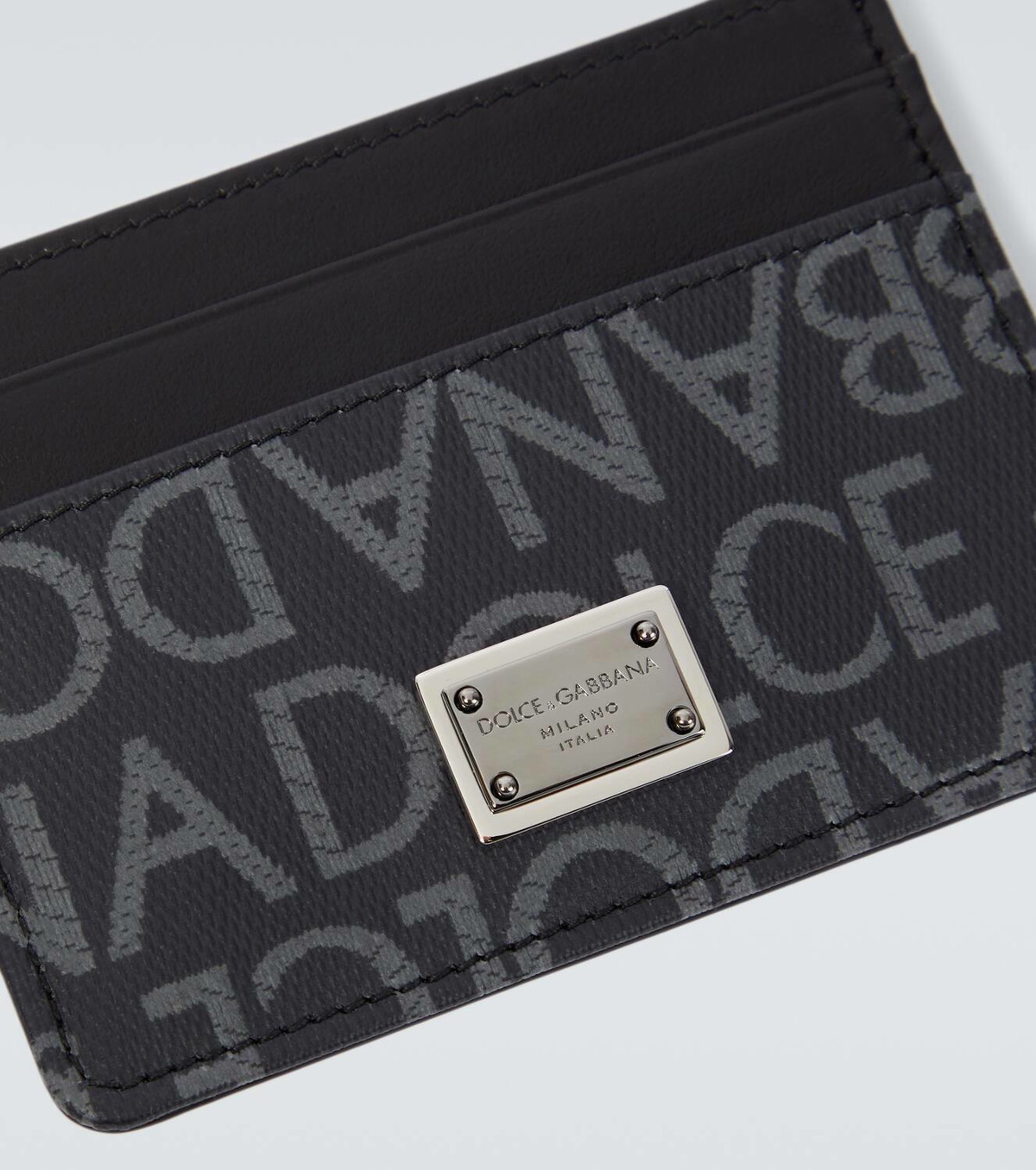 Dolce&Gabbana Logo leather card holder Dolce & Gabbana