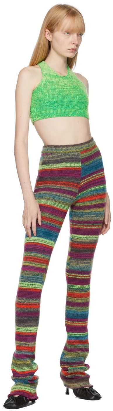 AGR Green Brushed Knit Tank Top AGR