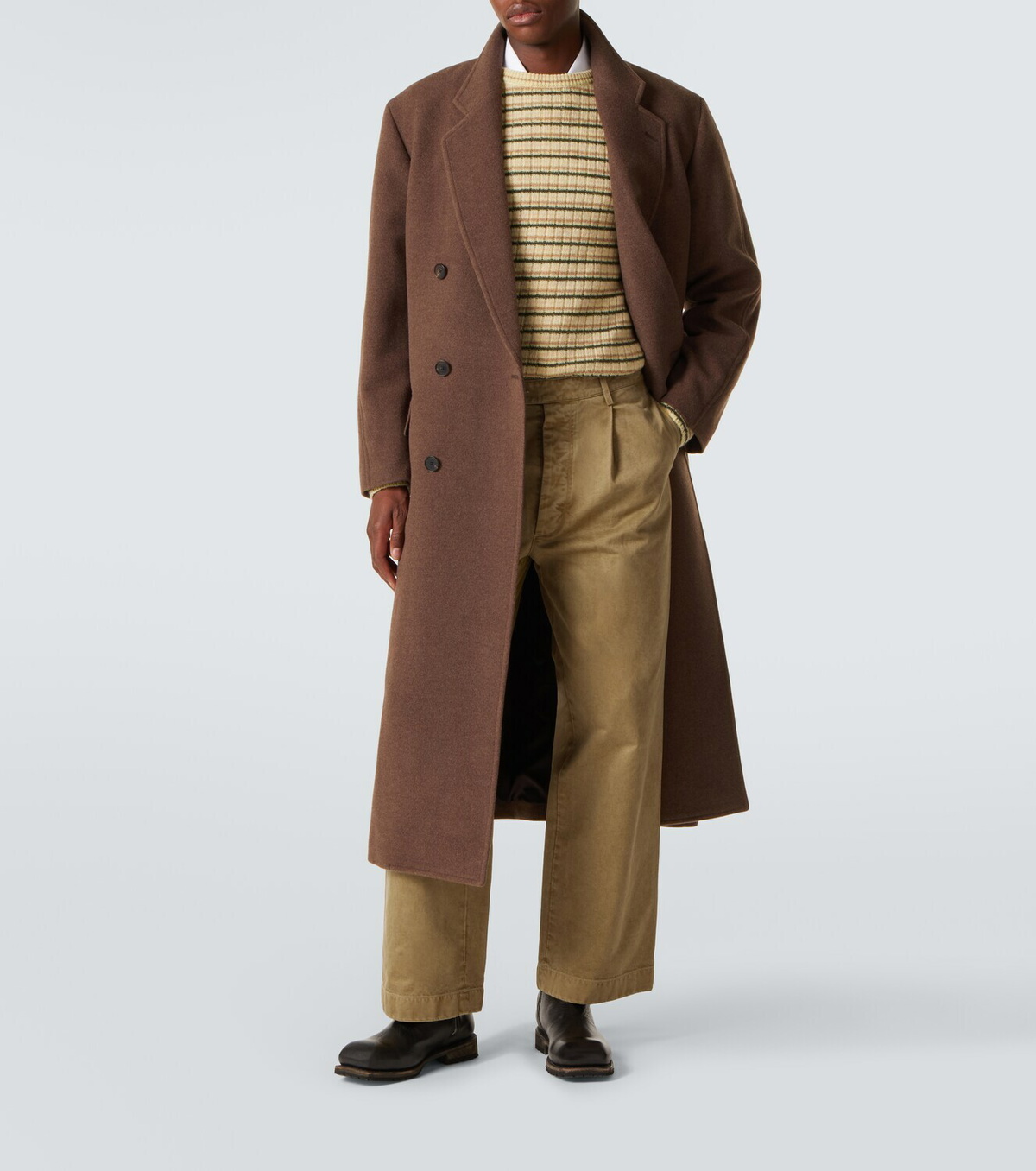 Auralee Cotton chinos