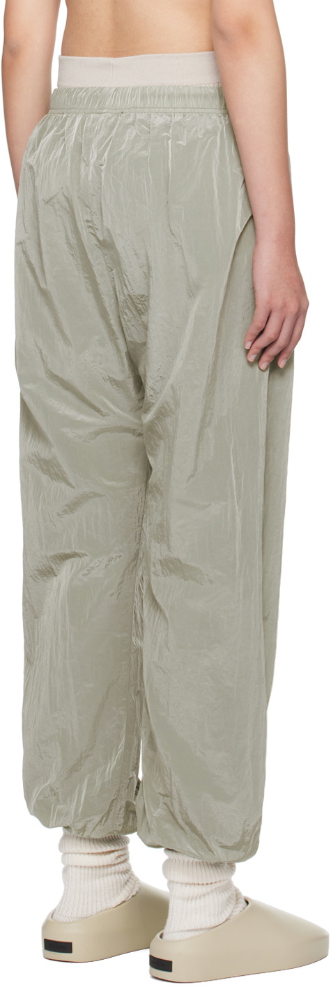Fear of God ESSENTIALS Gray Drawstring Track Pants Fear Of