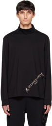 mastermind WORLD Black Printed Long Sleeve T-Shirt