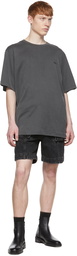 Juun.J Grey Cotton T-Shirt