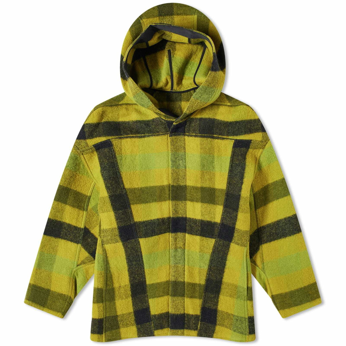 Rick Owens Women's Zip Front Peter Jacket in Yellow Rick Owens