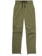 John Elliott - Himalayan Tapered Shell Drawstring Trousers - Green