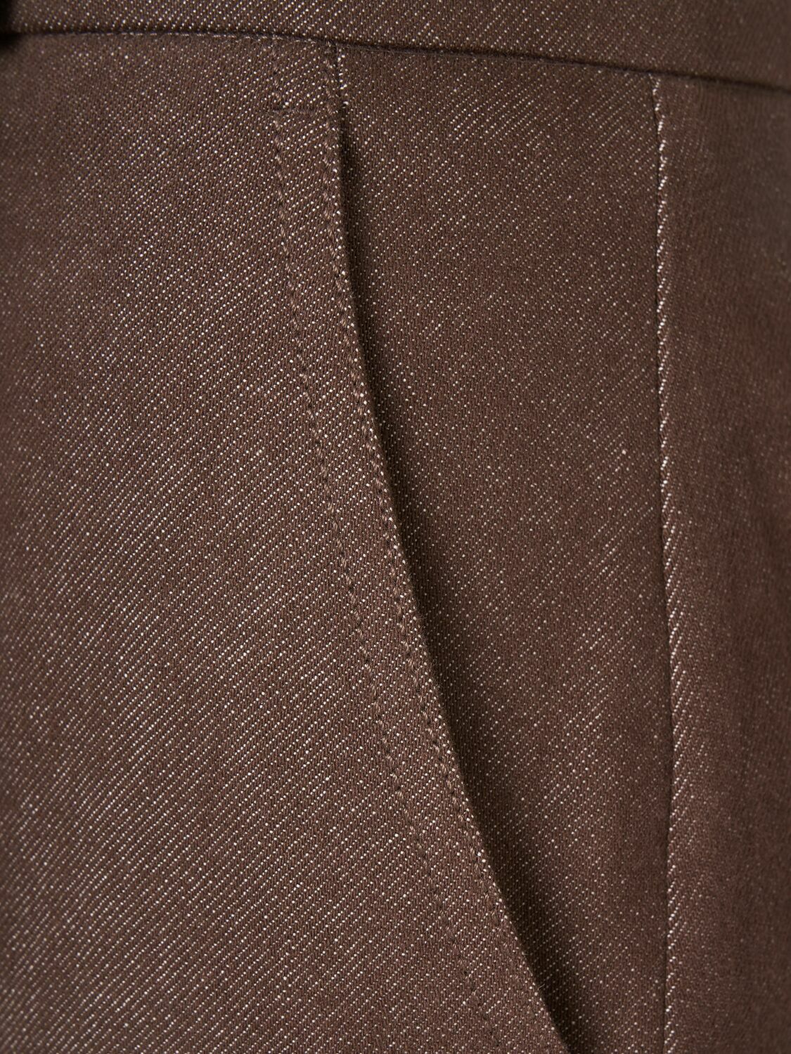 Max Mara 'Pianosa' スカート MAX MARA Pianosa Denim Effect Skirt Max Mara