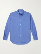 Graphpaper - Cotton-Oxford Shirt - Blue