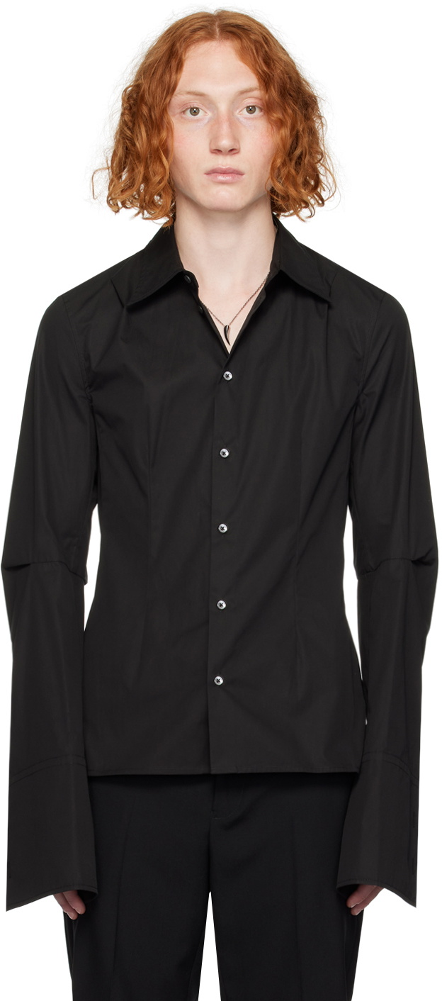 Ann Demeulemeester Black Udo Shirt Ann Demeulemeester