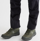 On - Cloudrock Waterproof Rubber-Trimmed Mesh Boots - Green