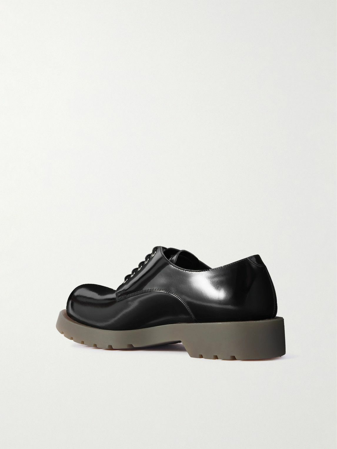 Jil Sander - Leather Derby Shoes - Black
