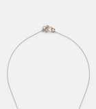 Sophie Bille Brahe Cosmos Simple 18kt gold pendant necklace with diamonds