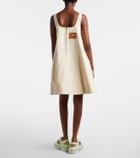 Simone Rocha Embellished cotton minidress