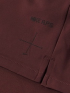 Nike Training - A.P.S. Straight-Leg Dri-FIT ADV Shorts - Burgundy