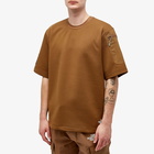 The North Face Men's x Undercover Soukuu Dot Knit T-Shirt in Sepia Brown